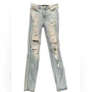 Hollister Super Skinny Highrise Girls Jeans Size 3